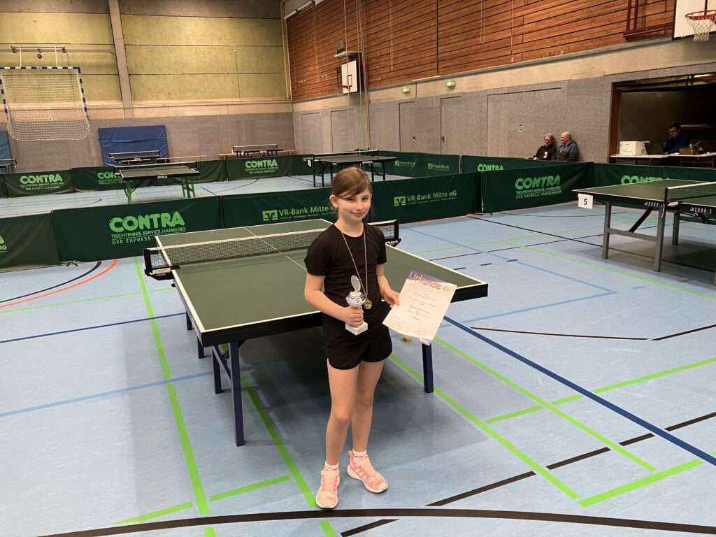 Marie Beierling siegt bei der TT-Rangliste