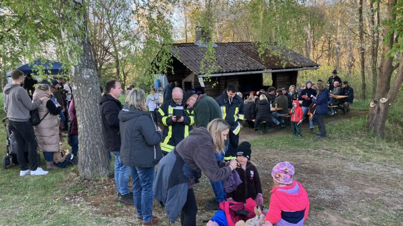 ‚Volles Haus‘ beim Osterfeuer