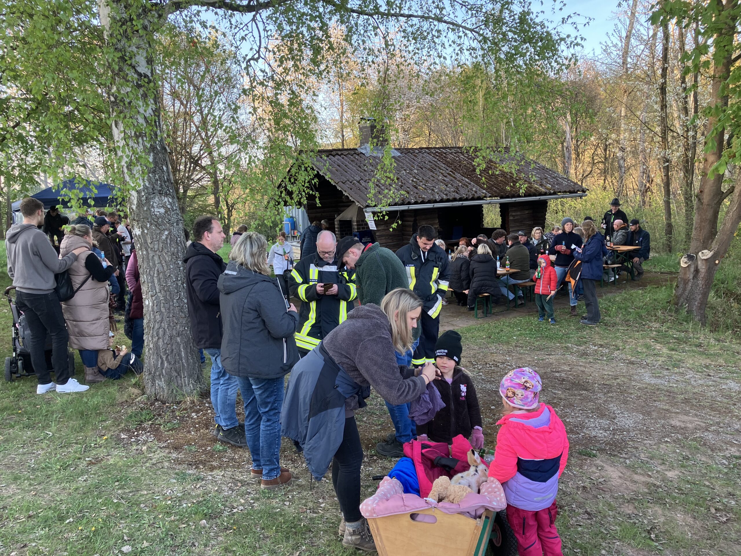 ‚Volles Haus‘ beim Osterfeuer