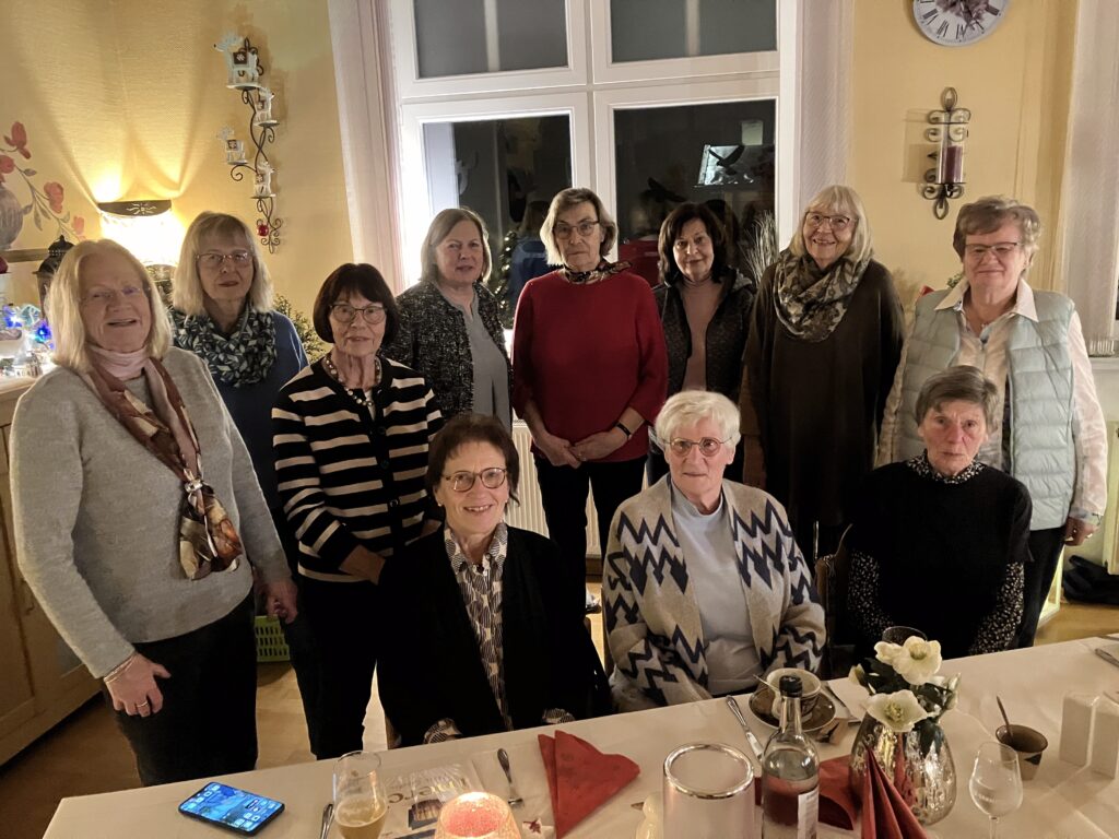 Weihnachtsfeier der Gymnastik – Seniorinnen