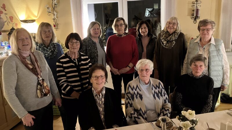 Weihnachtsfeier der Gymnastik – Seniorinnen